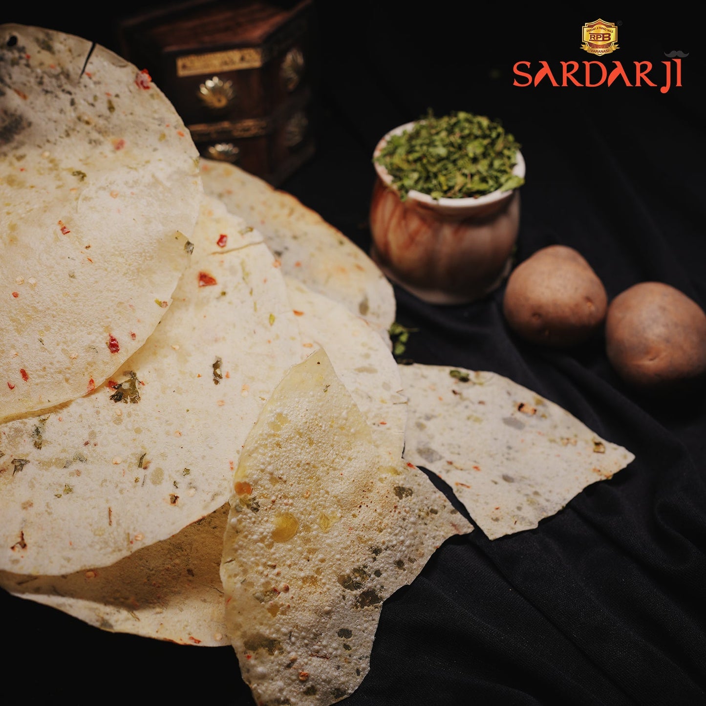 Aloo Papad Special (Patla Wala)
